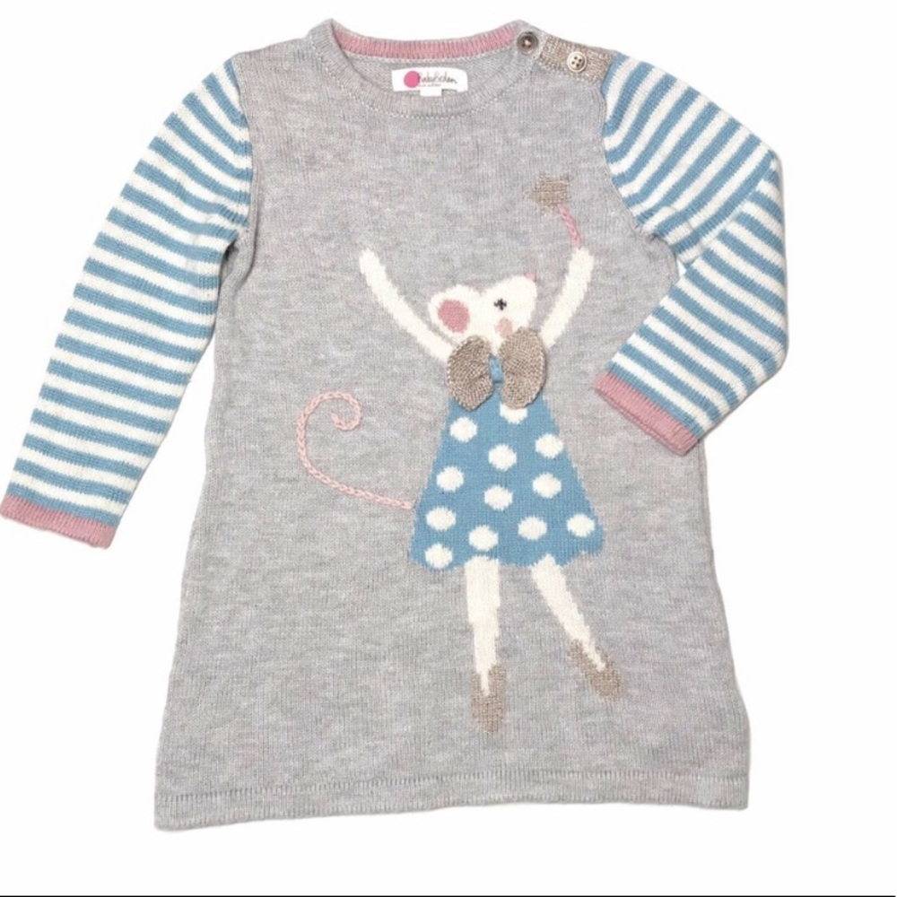 Baby Boden Fairy Ballerina Sweater Dress 💫